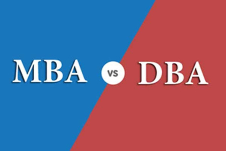 مقایسه دوره mba و dba